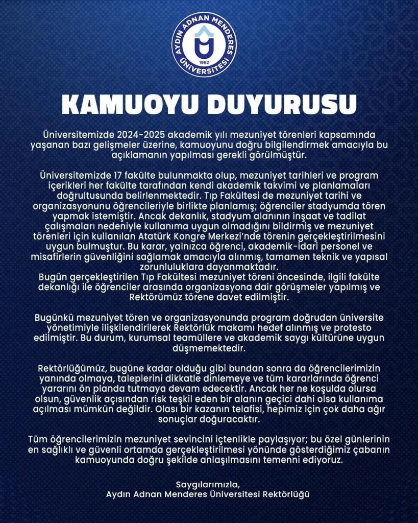 Öğrencisinin Güvenliğini Düşünen ADÜ Yönetimine, Öğrencilerin Protestosu Yakışmadı 4 whatsapp gorsel 2025 06 26 saat 170438 2f706bdc